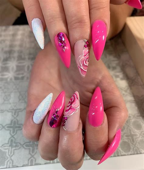 nail art designs with pink|pretty pink nail ideas.